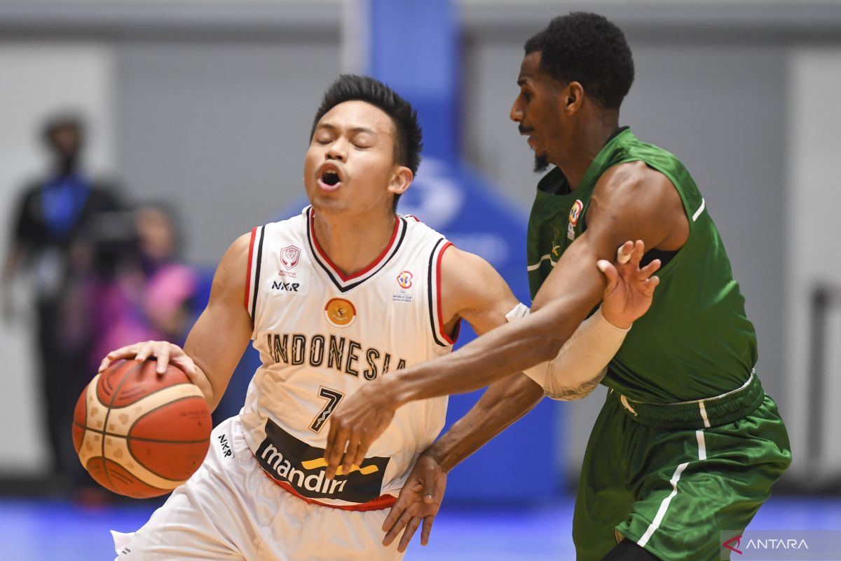 Indonesia kalah lagi dari Arab Saudi di Kualifikasi Piala Dunia FIBA