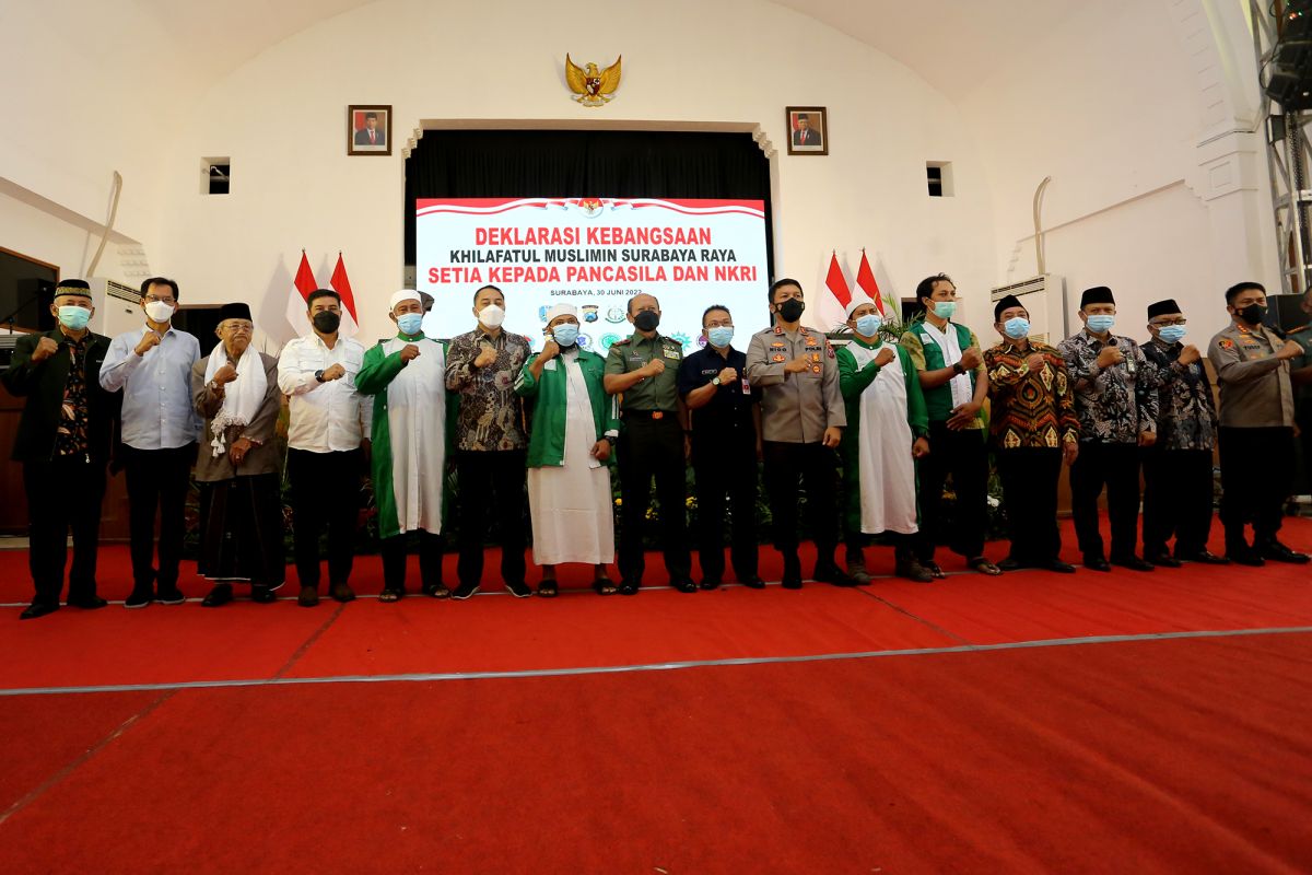 Pemkot Surabaya beri pendampingan anggota Khilafatul Muslimin
