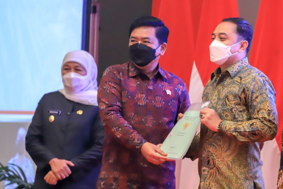 Menteri ATR/BPN Hadi Tjahjanto ajak masyarakat daftarkan sertifikat tanahnya