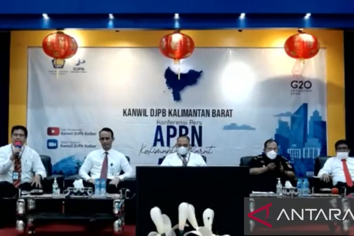 Kinerja pendapatan APBN di Kalbar sampai Mei 2022 alami tren positif