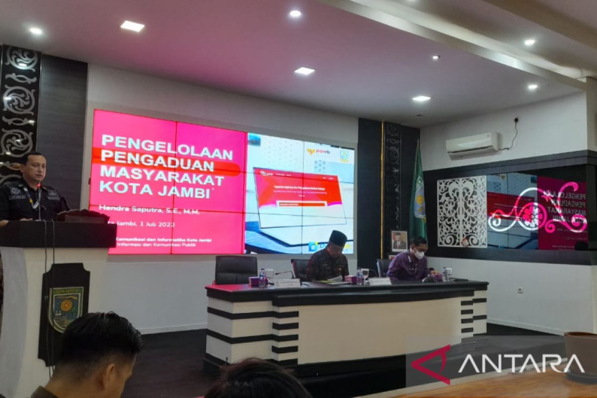 Admin SP4N Lapor dan Sikesal Kota Jambi diminta respon cepat aduan masyarakat