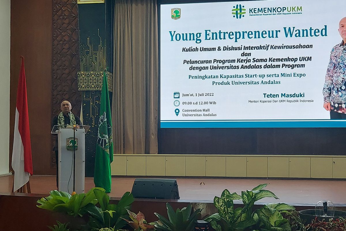Menteri Teten : 72 persen anak muda ingin jadi pengusaha