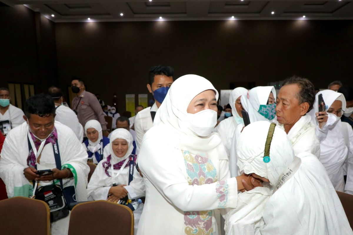 Gubernur Khofifah berharap kuota haji untuk Indonesia terus meningkat