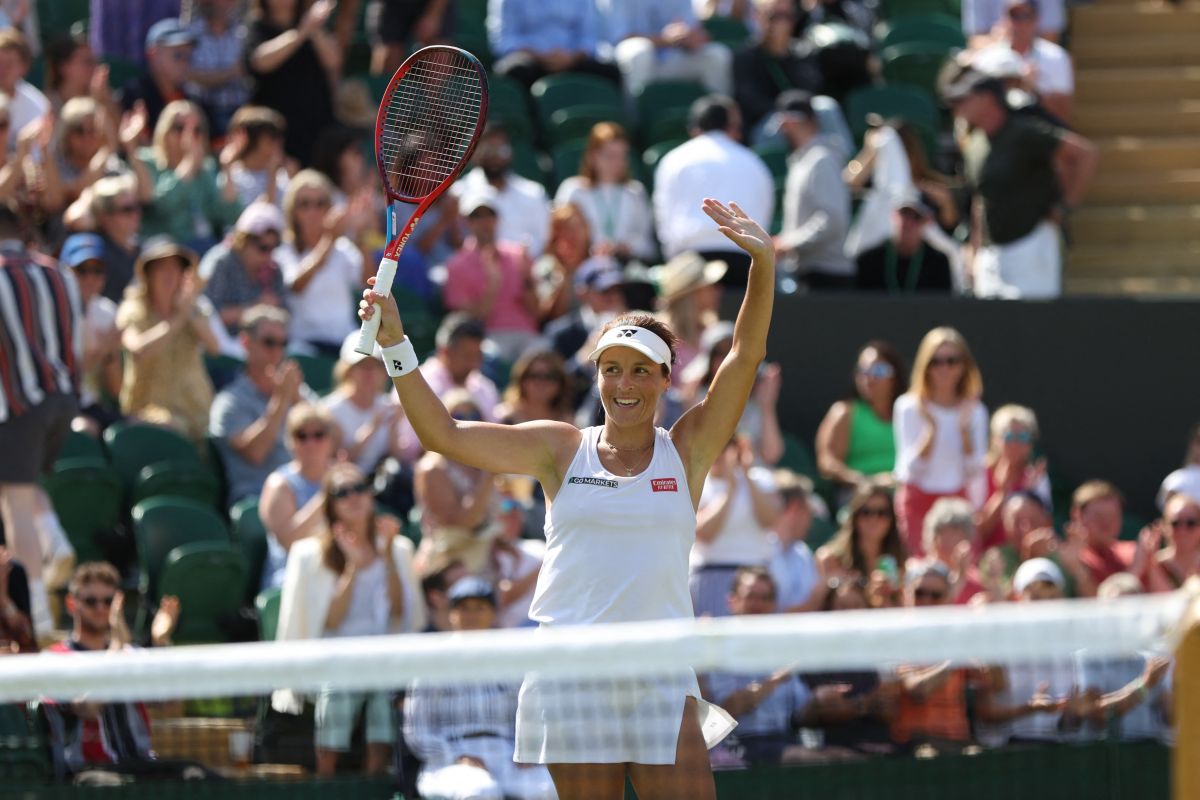 Pemain tertua Tatjana Maria lolos ke 16 besar Wimbledon