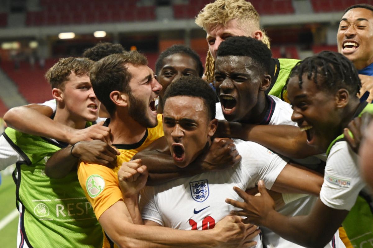 Inggris juara Piala Eropa U19 setelah kalahkan Israel 3-1