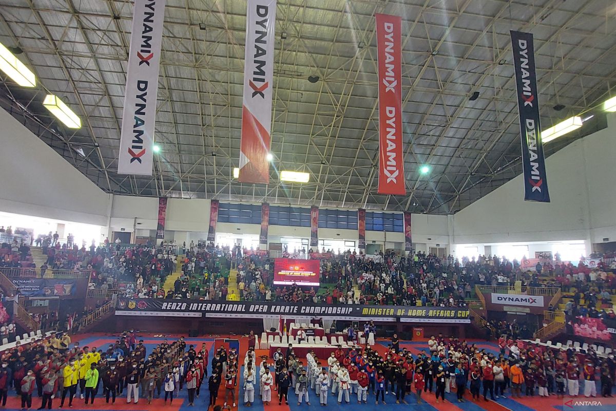 Ribuan karateka perebutkan Piala Mendagri dalam RIOK Championship 2022