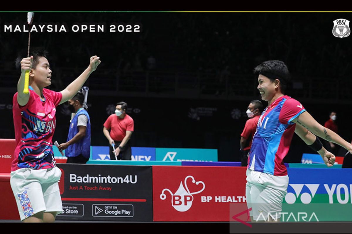 Apri/Fadia ukir sejarah di Malaysia Open 2022