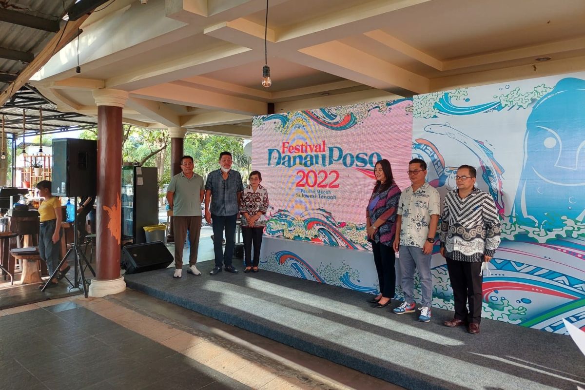 Disparekraf Sulteng  luncurkan logo Festival Danau Poso tahun 2022