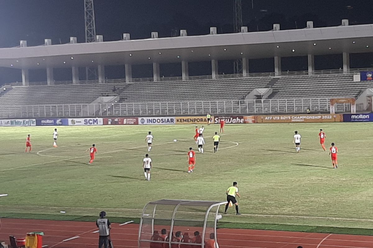 Kamboja menang 1-0 atas Singapura di Piala AFF 2022