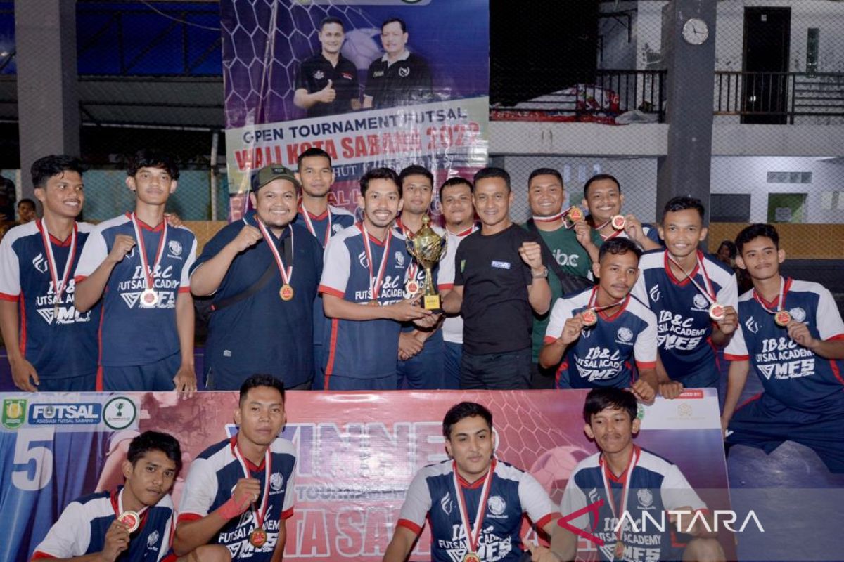 Wali Kota sebut turnamen futsal di Sabang jadi ajang silaturahmi lintas daerah