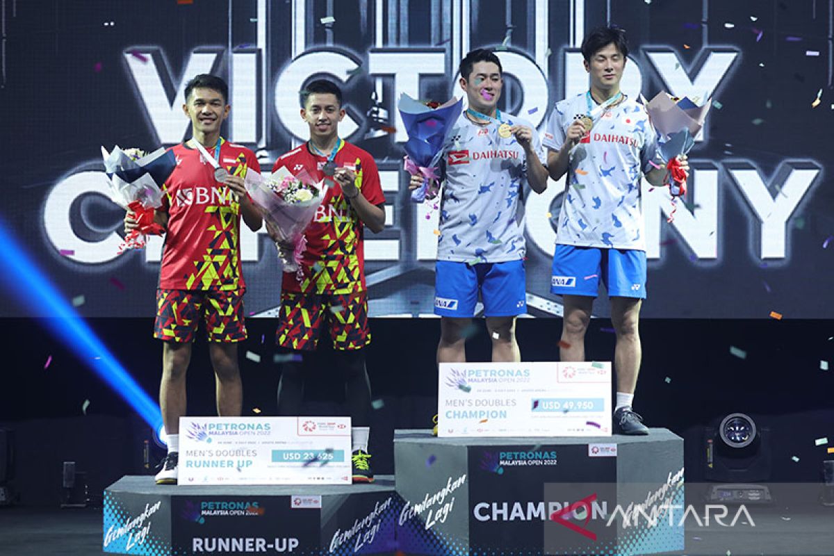 Malaysia Masters 2022 - Fajar/Rian dan Hendra/Ahsan menang mudah atas ganda Malaysia