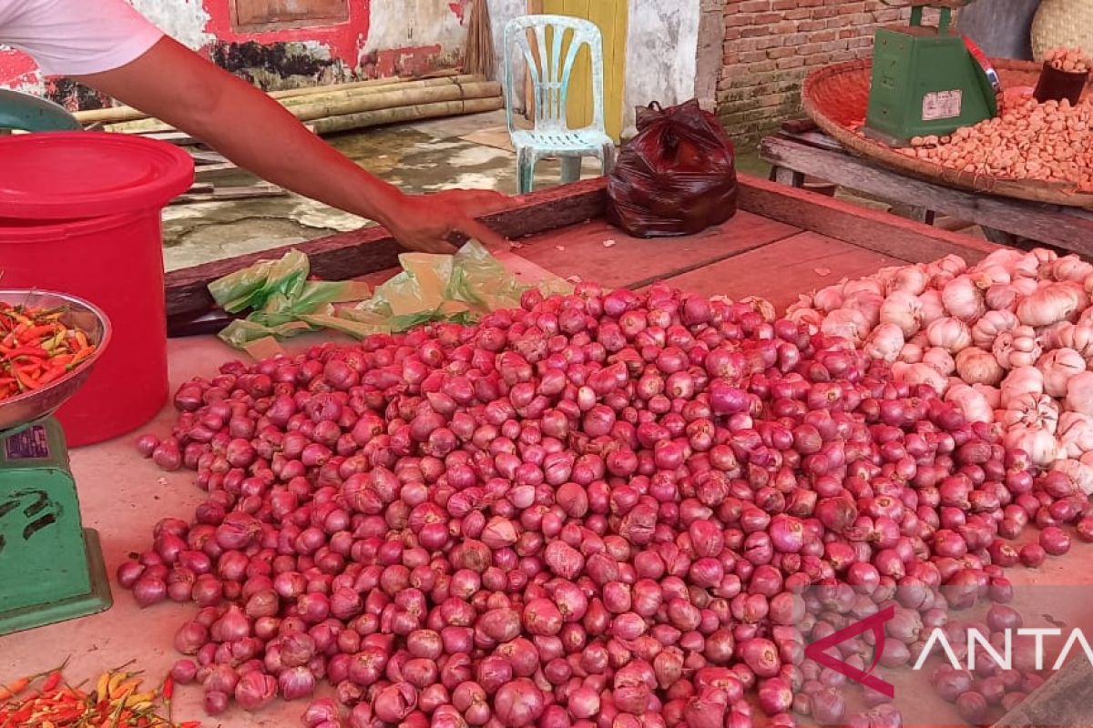 Harga bawang merah di Gorontalo Utara turun Rp10 ribu/kg