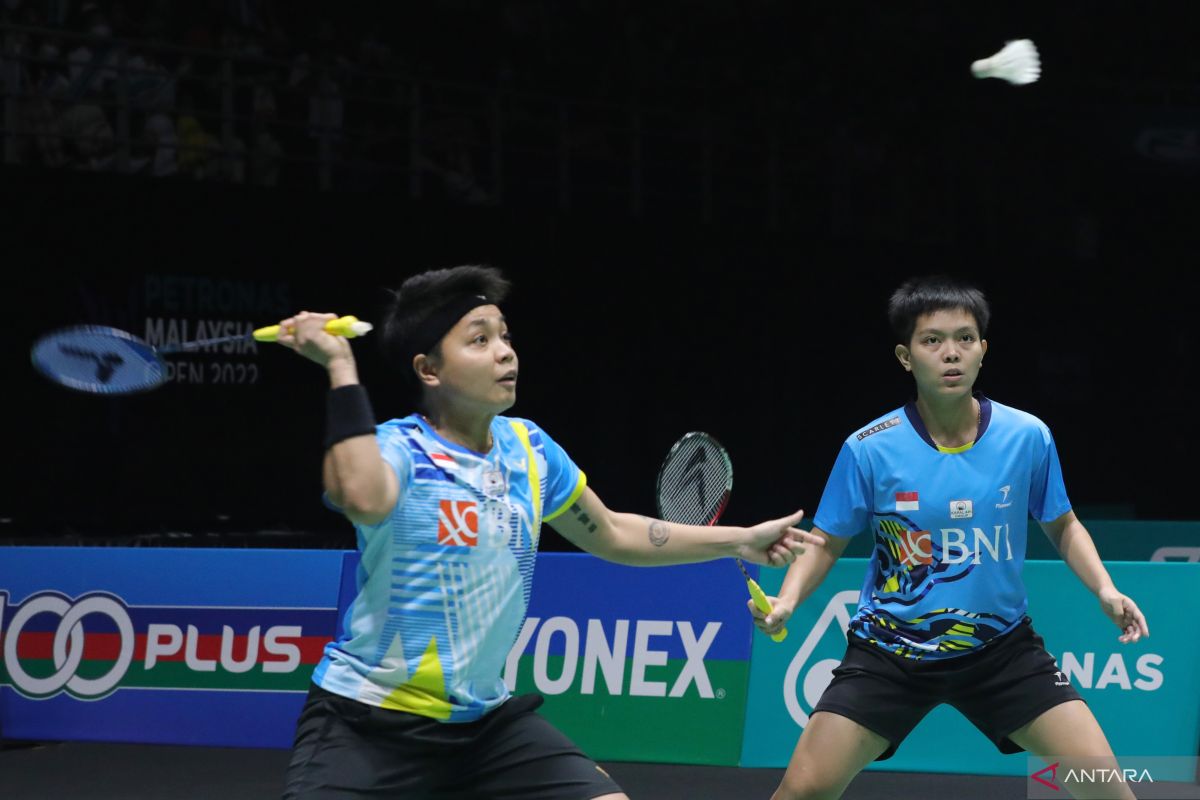 Bulu tangkis: Apriyani/Fadia ke semifinal Malaysia Open 2023