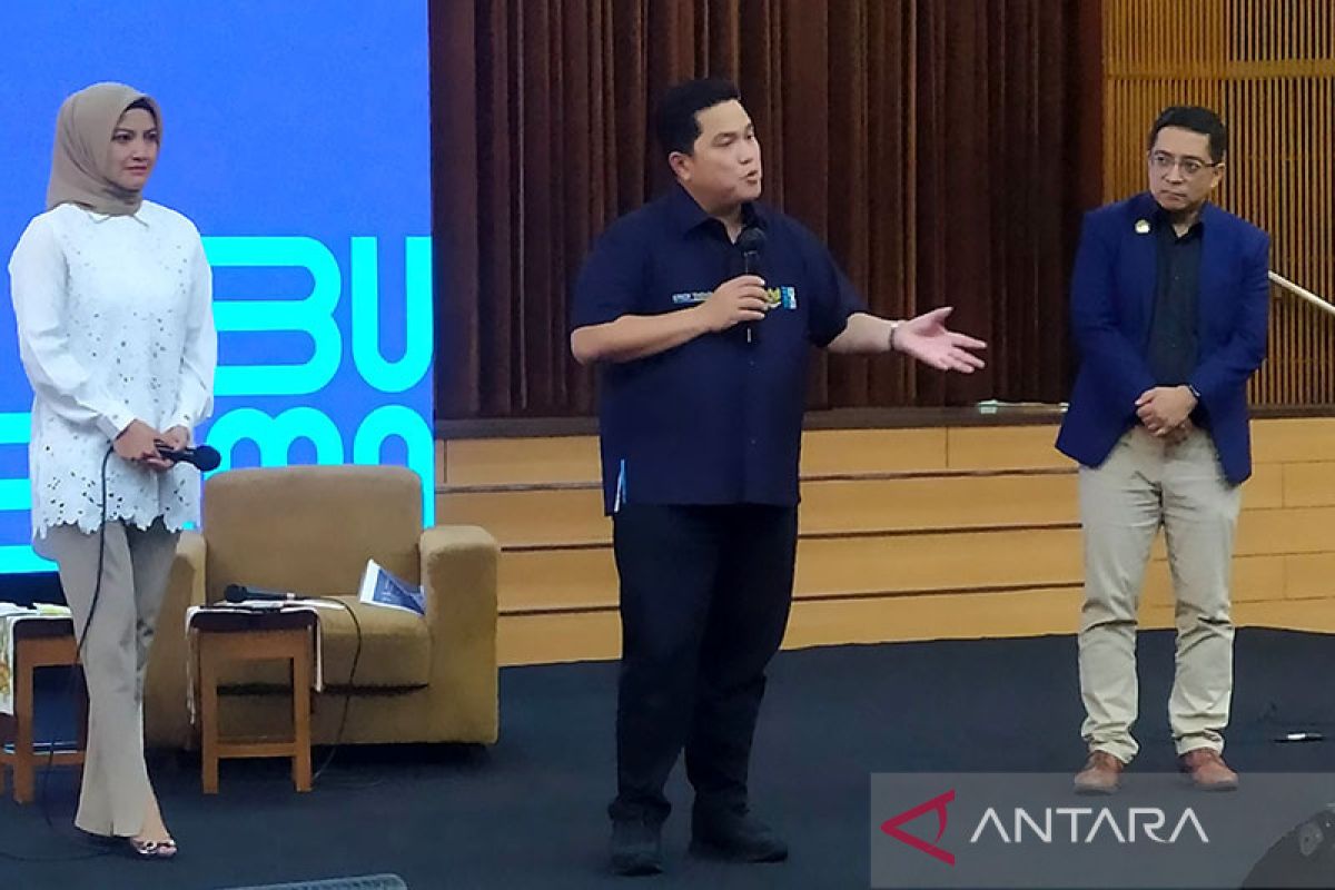 Erick Thohir: Penyaluran KUR harus diiringi pembinaan mutu produksi