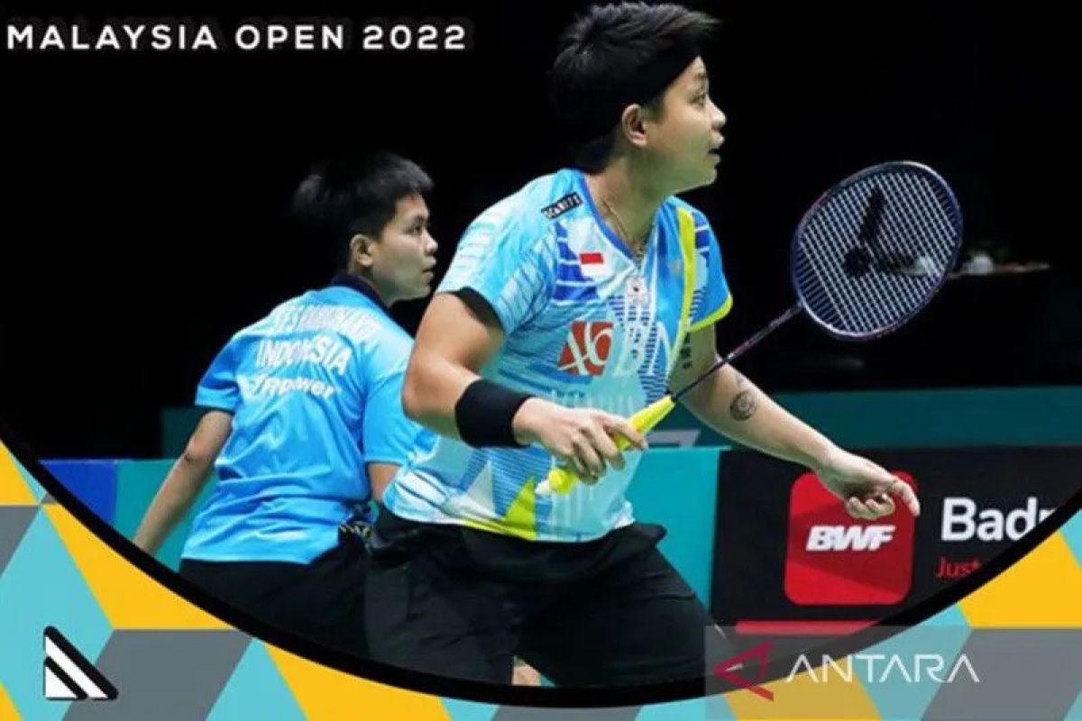 Ganda putri Apri/Fadia ukir gelar bersejarah Malaysia Open 2022