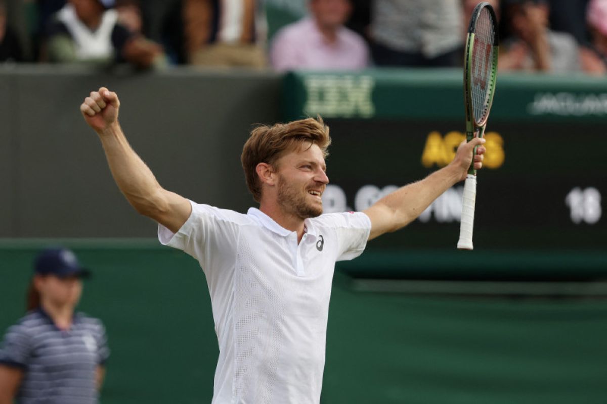 Petenis Goffin tantang Norrie di  perempatfinal Wimbledon