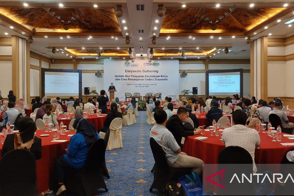 BPJAMSOSTEK Cikarang sosialisasi program melalui corporate gathering