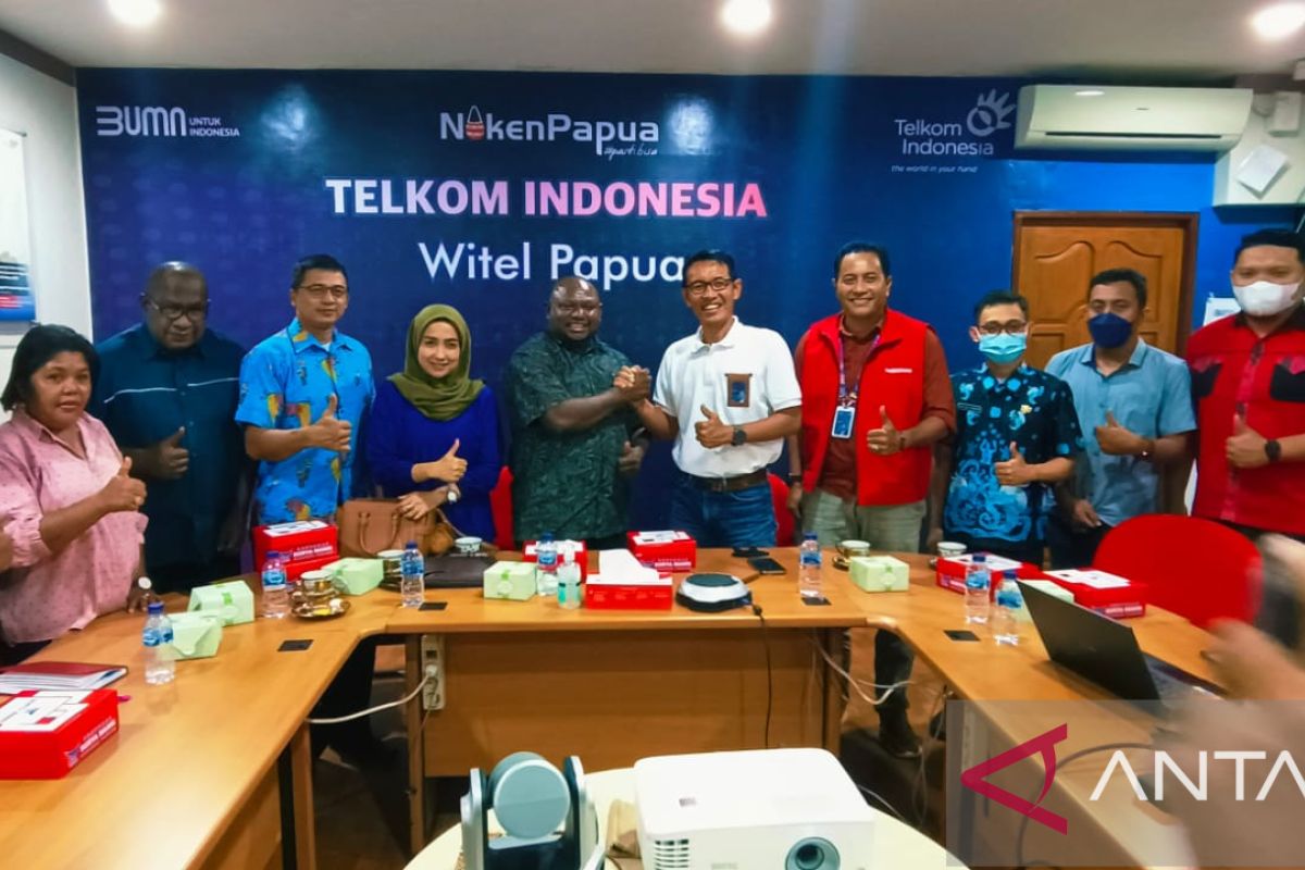 Telkom Papua dukung Pemkab Jayapura wujudkan tiga program strategis daerah