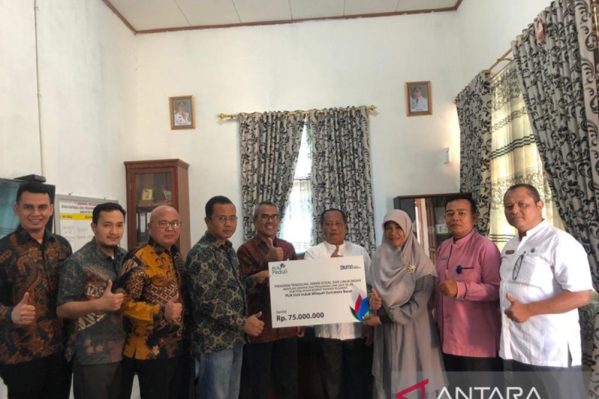 Dorong UMKM go internasional, TJSL PLN hadir di borkatmanian Pasaman