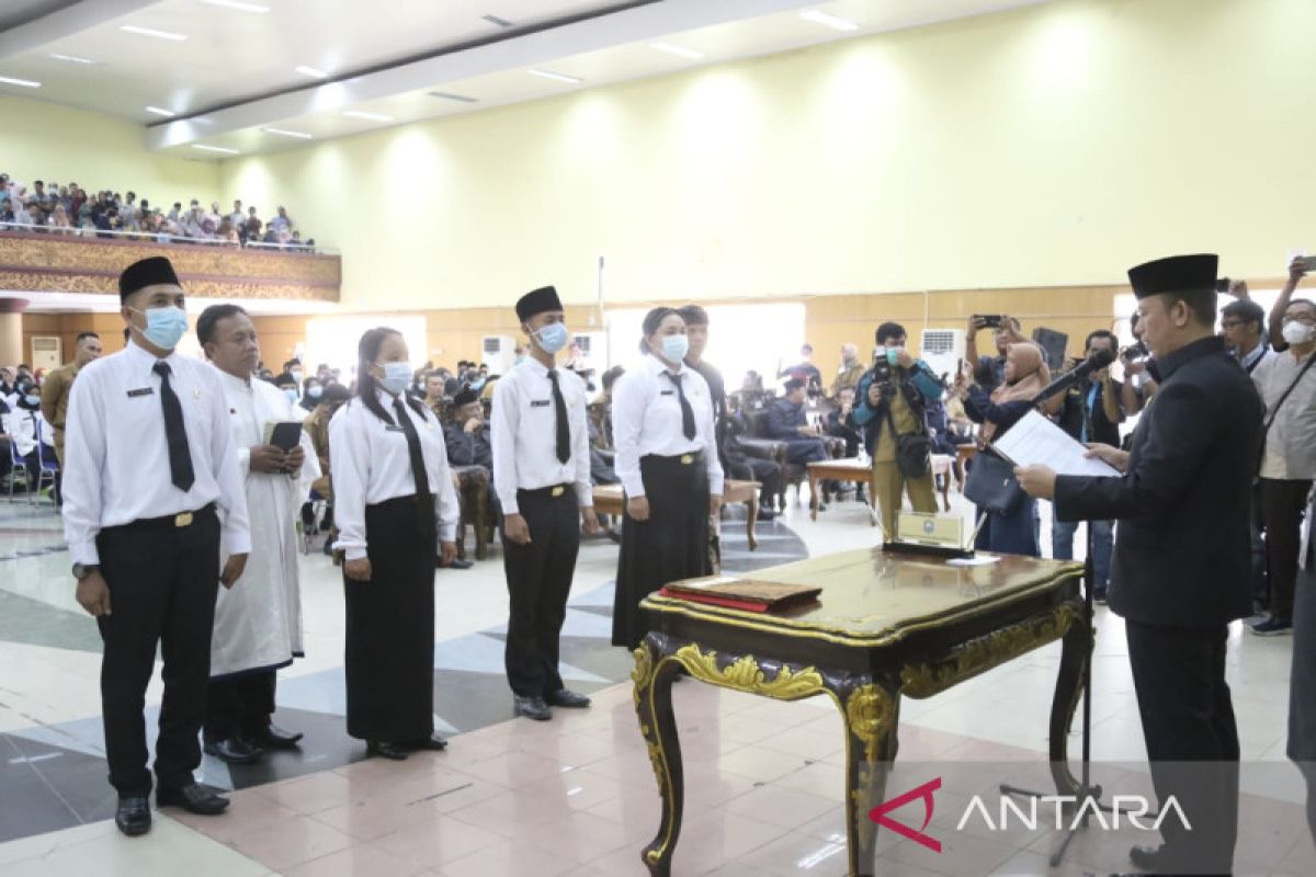 Ratusan CPNS dan P3K di OKU akhirnya dilantik