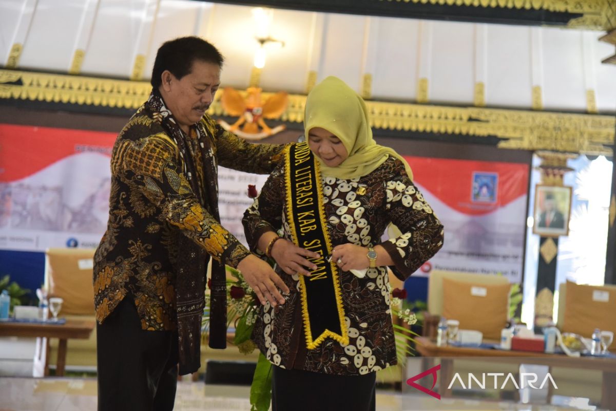 Perpustakaan Nasional nobatkan Bupati Sleman sebagai Bunda Literasi