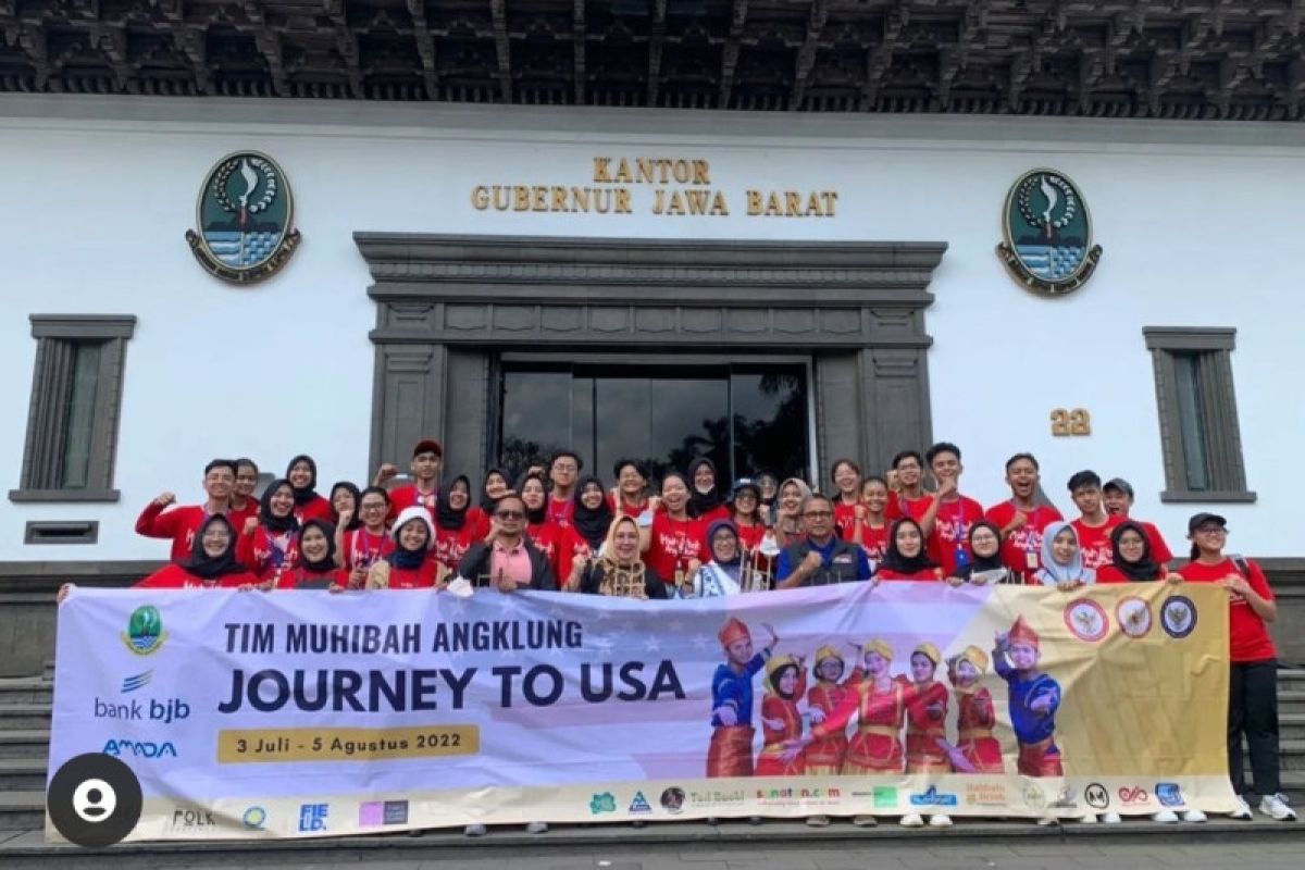 Tim Muhibah Angklung ikuti dua festival internasional di AS