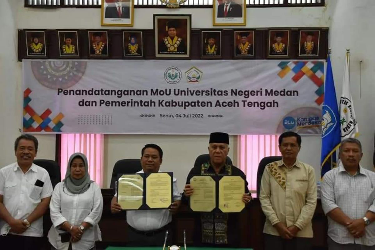 Kembangkan, Aceh Tengah-Unimed untuk pengembangan SDM daerah