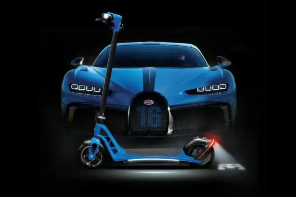 Skuter listrik Bugatti 9.0 dijual Rp17,9 juta