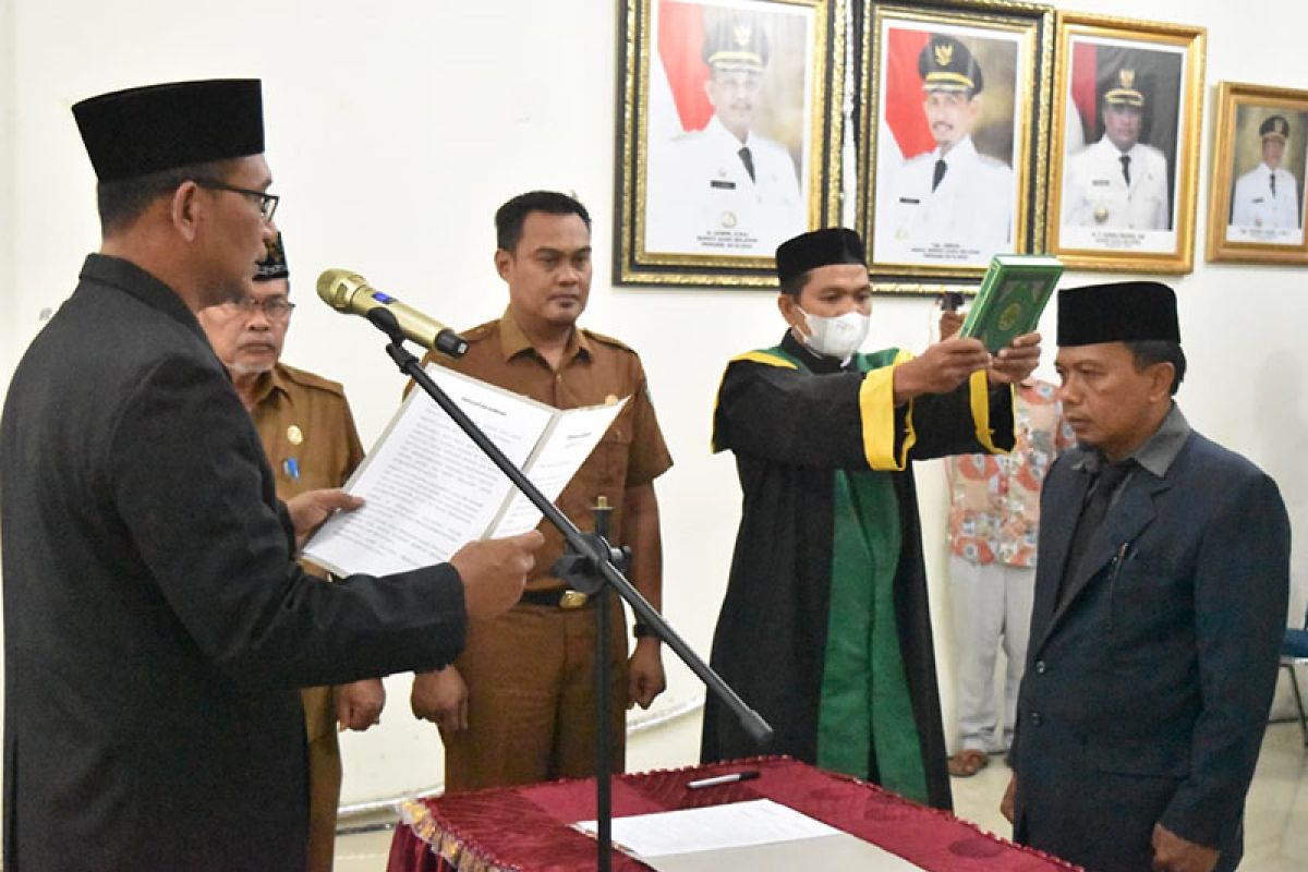 Bupati Aceh Selatan lantik pejabat inspektorat