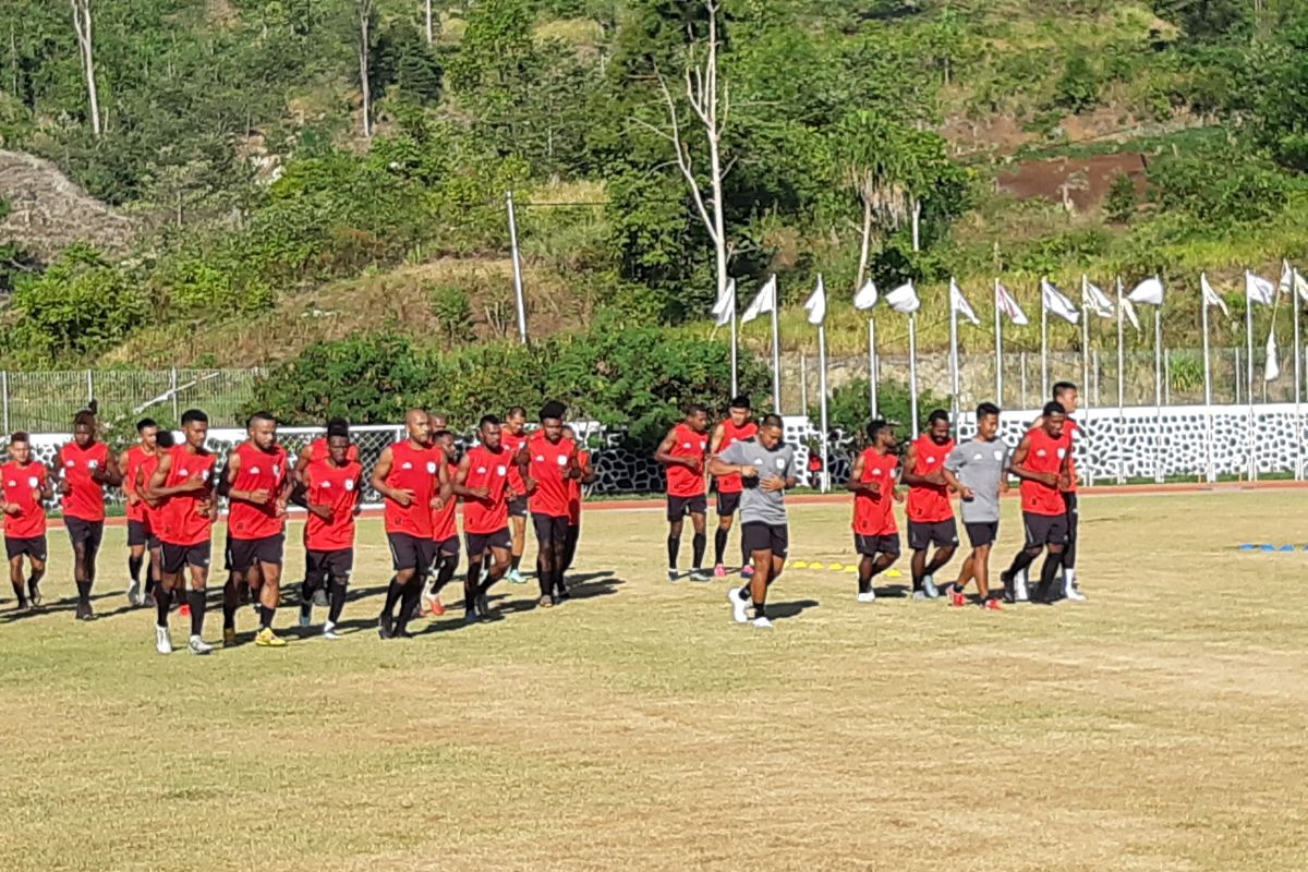 Freeport: skema sponsor Persipura Jayapura berpola  4-3-3