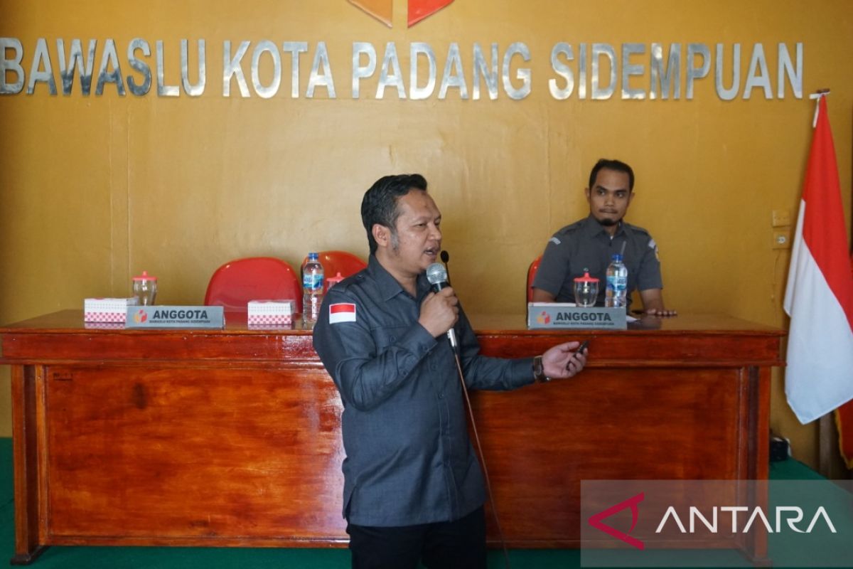 Bawaslu Padang Sidempuan gelar sosialisasi pengawasan pemilu 2024