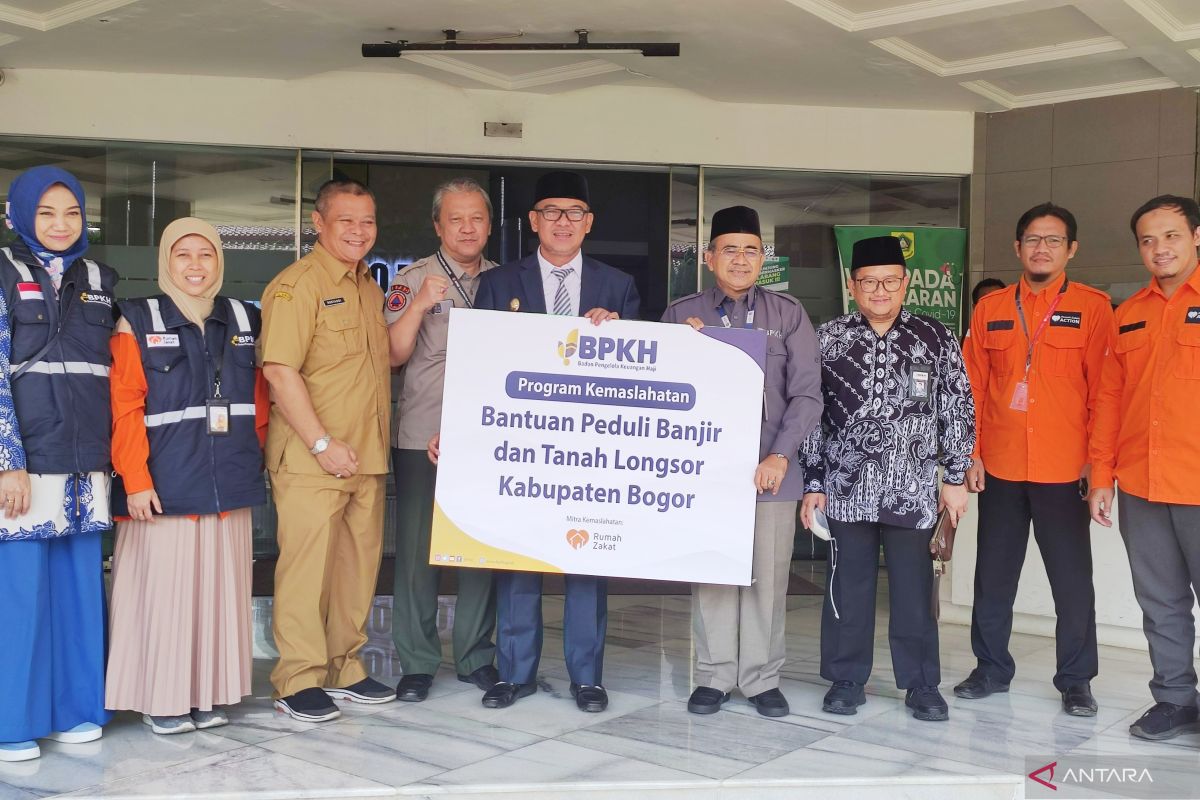 Pemkab Bogor terima bantuan Rp200 juta dari BPKH untuk penanganan bencana