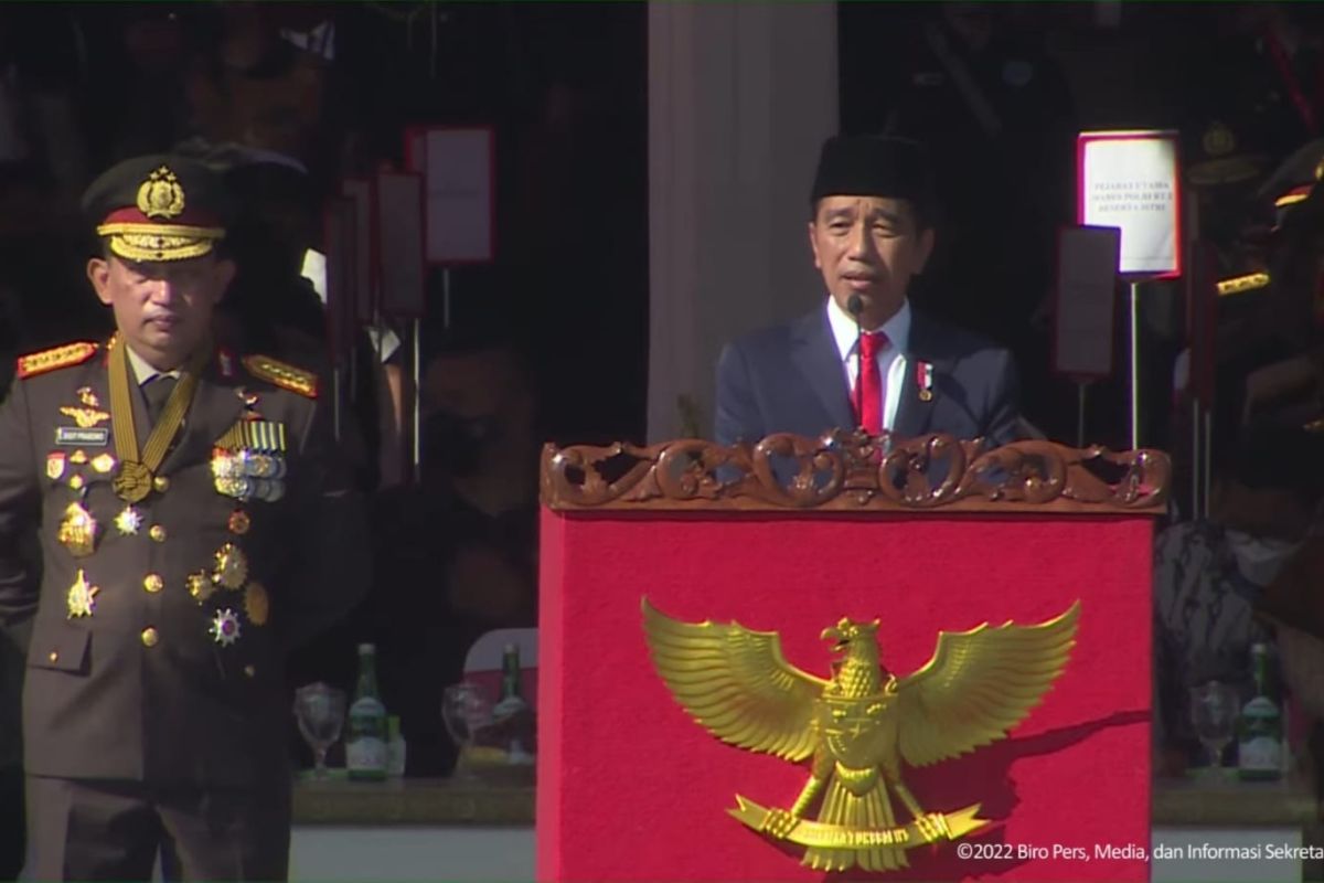 Jokowi minta Polri bekerja hati-hati hindari ketidakpercayaan rakyat