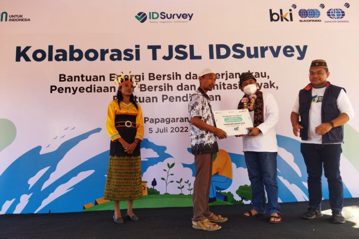 Holding BUMN Jasa Survei bantu masyarakat Pulau Papagarang