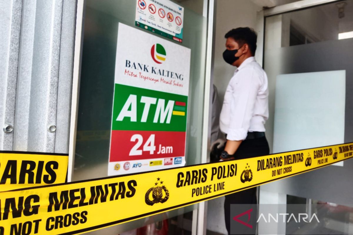 Mesin ATM Bank Kalteng di Palangka Raya kembali nyaris dibobol maling
