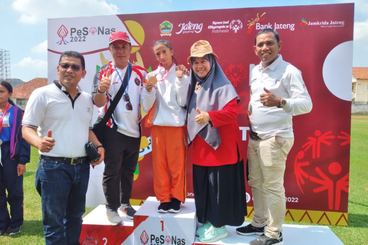 Kontingen Sumbar sabet tujuh emas pada hari pertama Pekan Special Olympics 2022