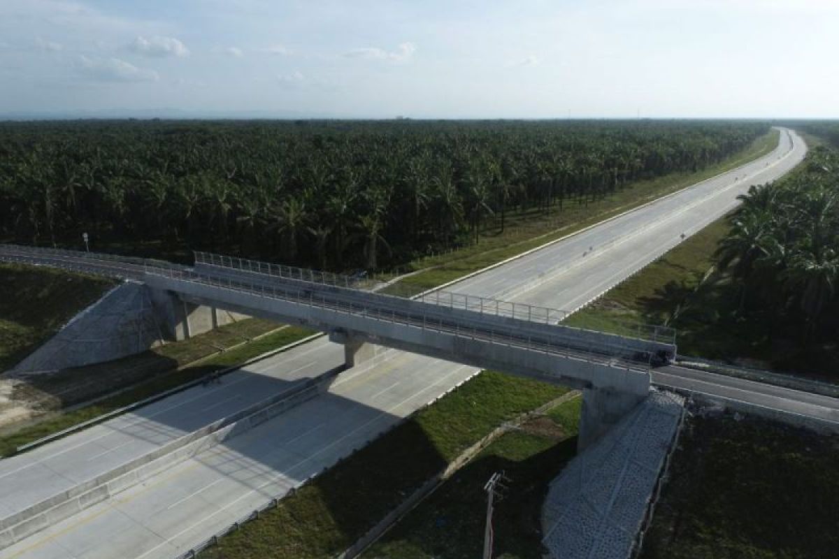Hutama Karya tuntaskan 31 km ruas Tol Pekanbaru-Bangkinang
