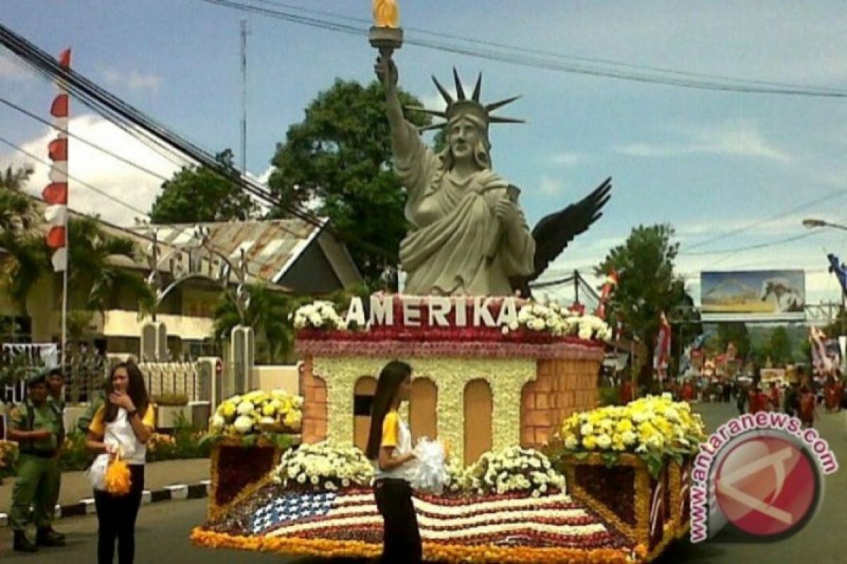 Tomohon Festival Bunga Internasional menyerap 296.000 tangkai Krisan