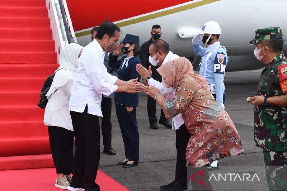 Gubernur: Kedatangan Presiden jadi semangat baru Sumut tekan stunting