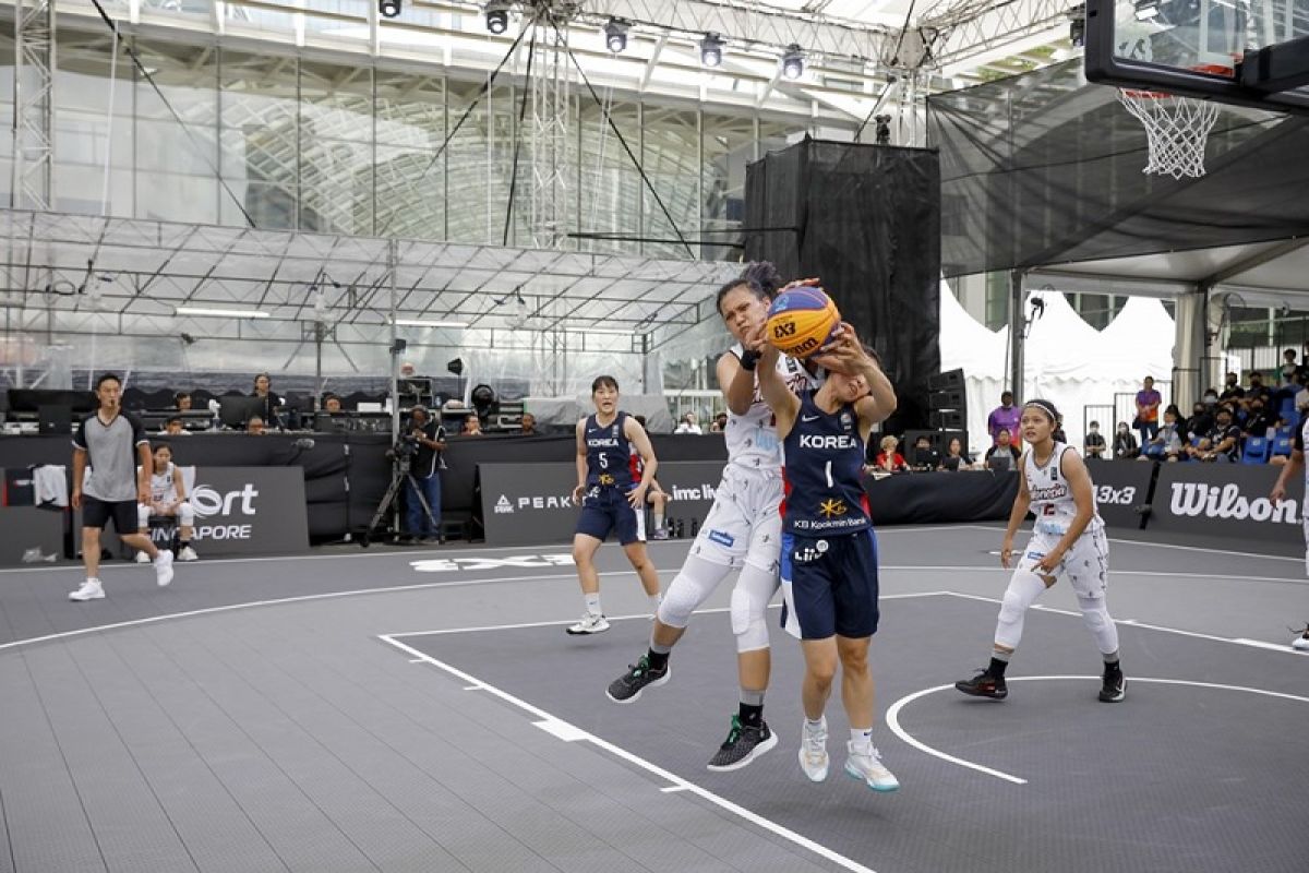 Putri Indonesia sisihkan Korsel dalam Piala FIBA Asia 3x3