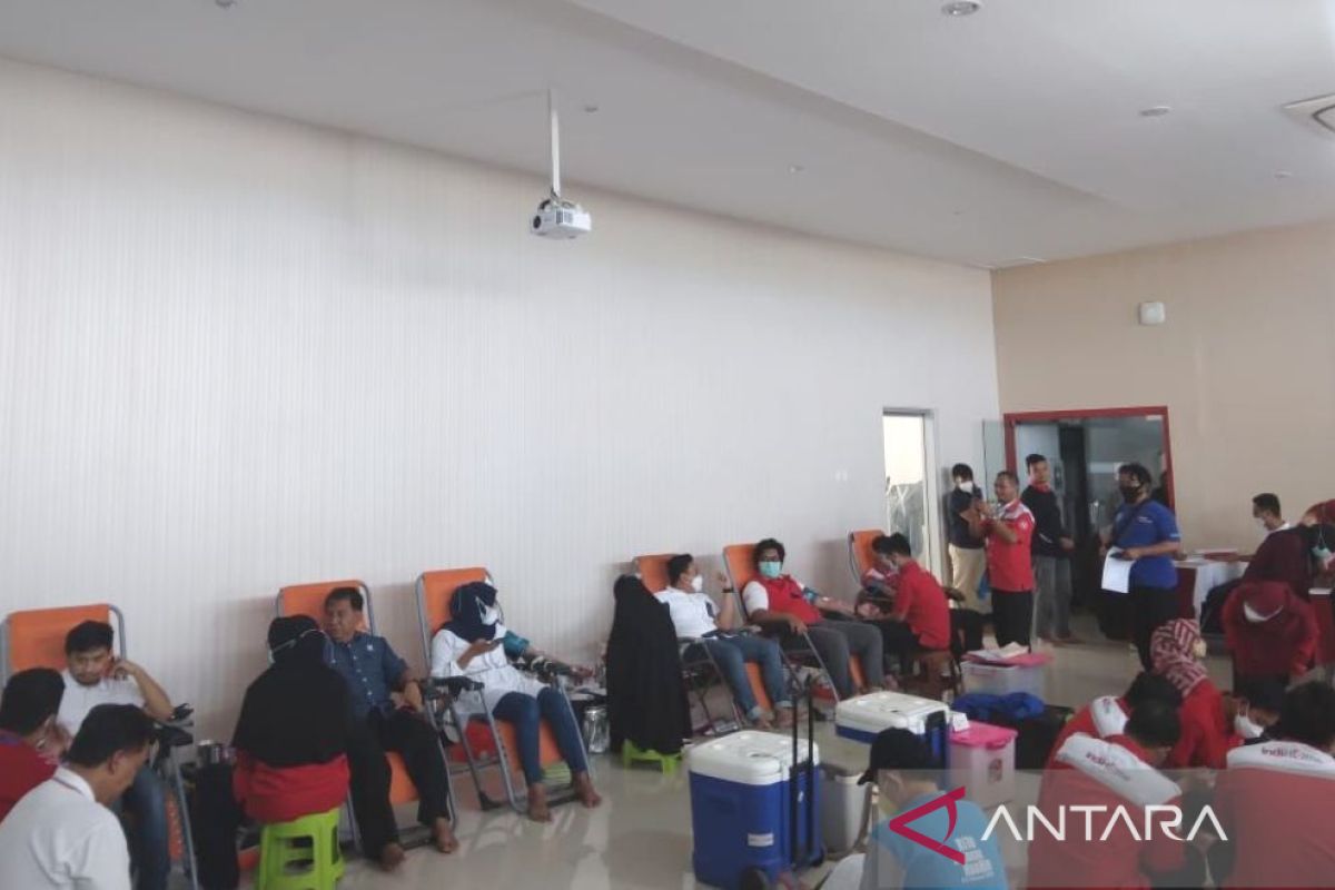 HUT ke-57 Telkom Samarinda gelar donor darah