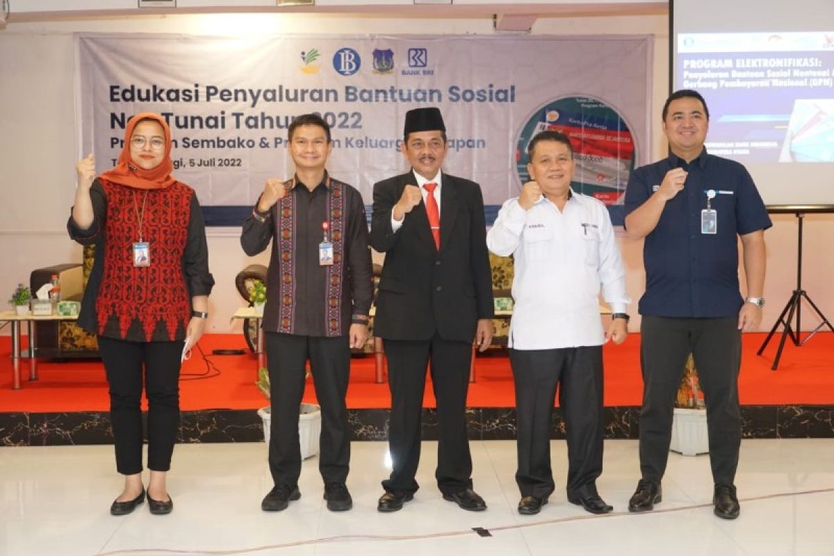 Pemkot Tebing Tinggi dan BI Sumut gelar gelar edukasi BSNT dan PKH