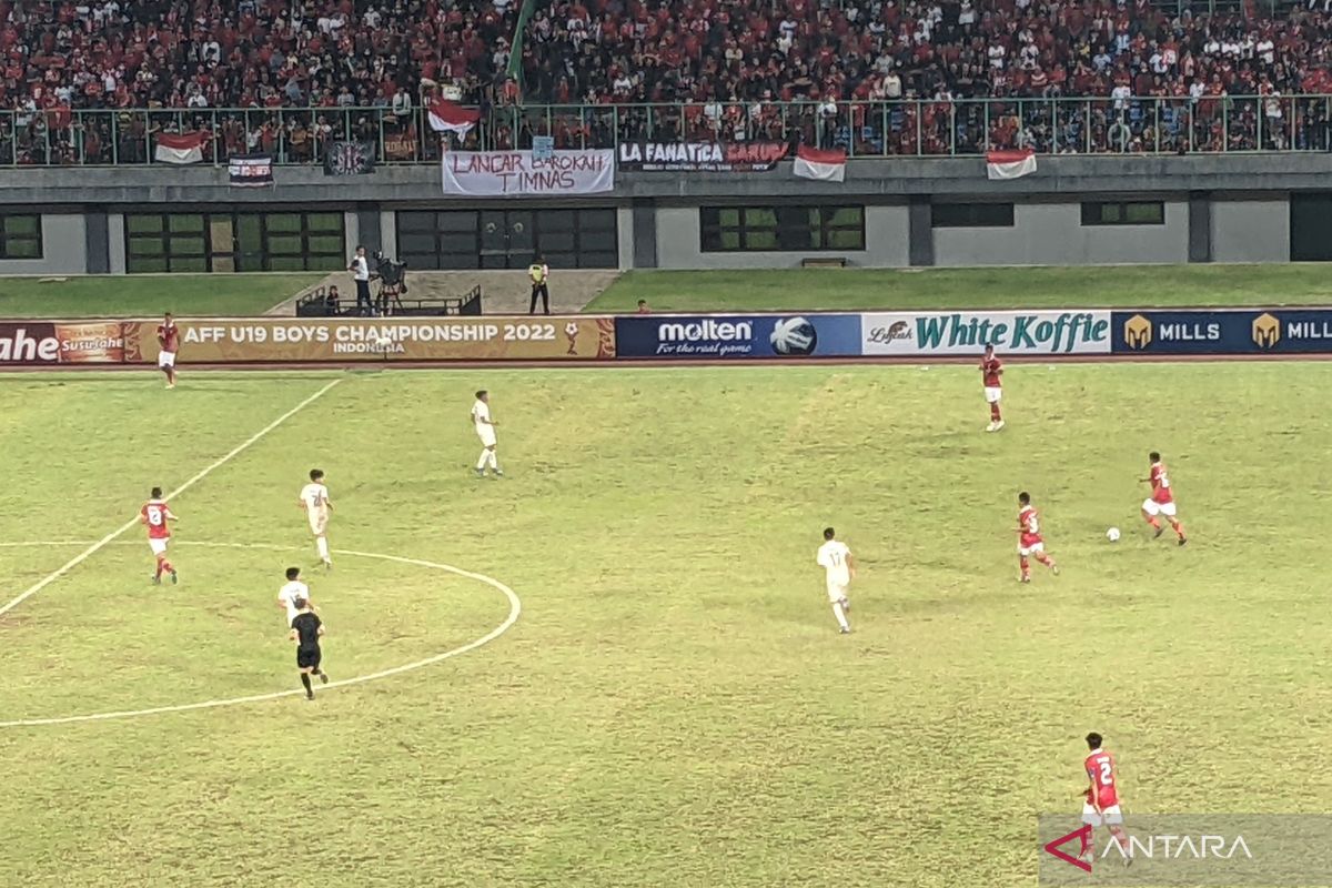 Indonesia seri tanpa gol dengan Thailand Piala AFF U-19 2022