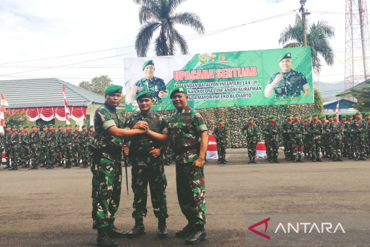 Anggota TNI AD diminta menjaga kerukunan alat negara