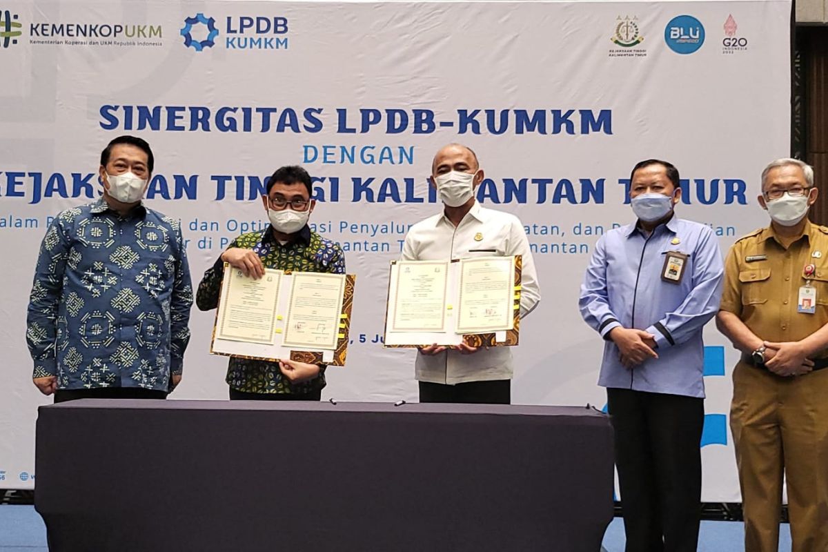 LPDB-KUMKM telah salurkan dana bergulir Rp893,75 miliar dari awal tahun hingga Juni 2022