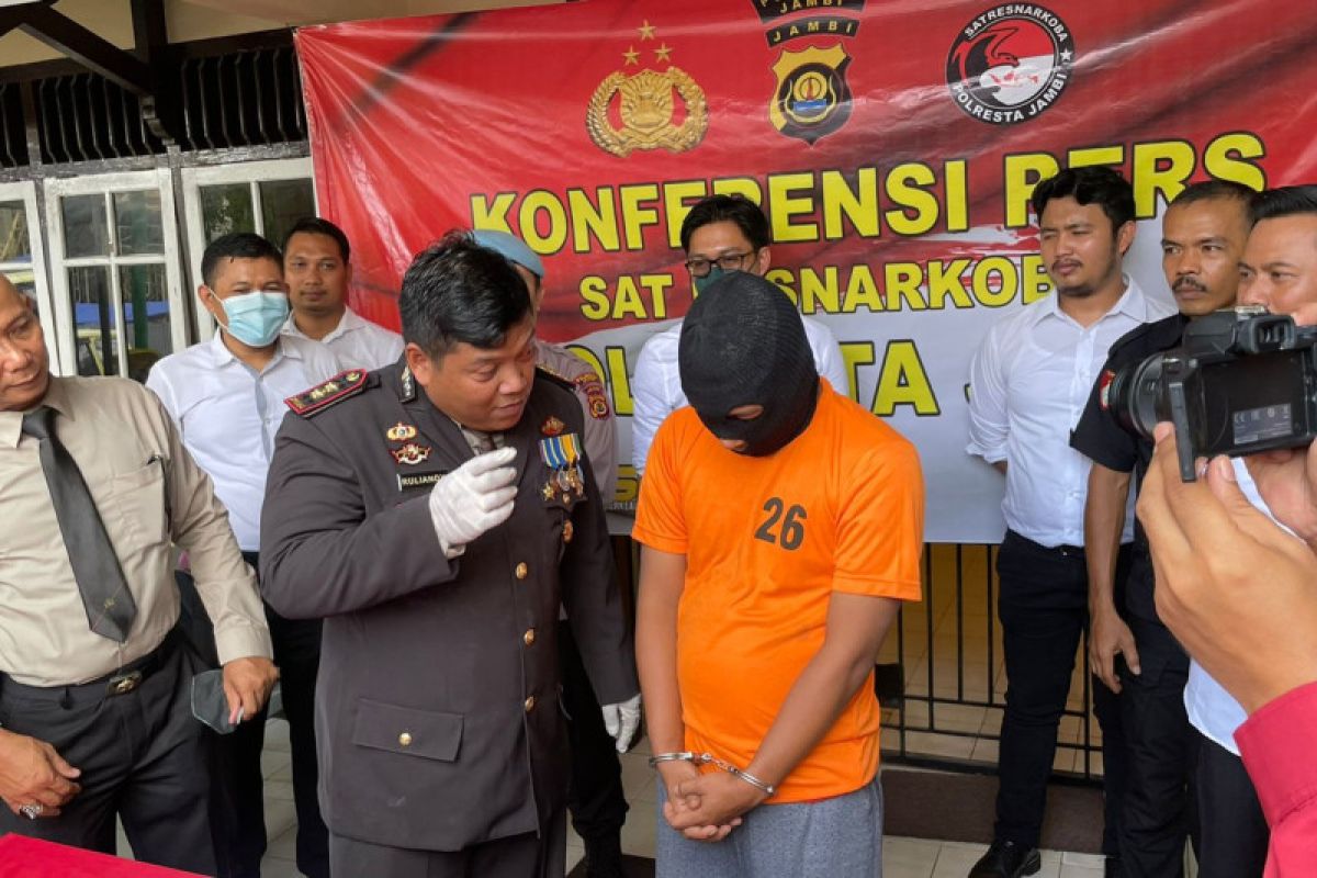 Polresta Jambi ungkap kasus penyalahgunaan narkotika senilai 3 miliar