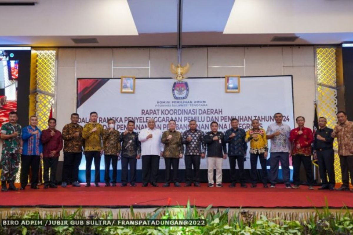 Gubernur Sulawesi Tenggara canangkan zona integritas menuju Pemilu 2024