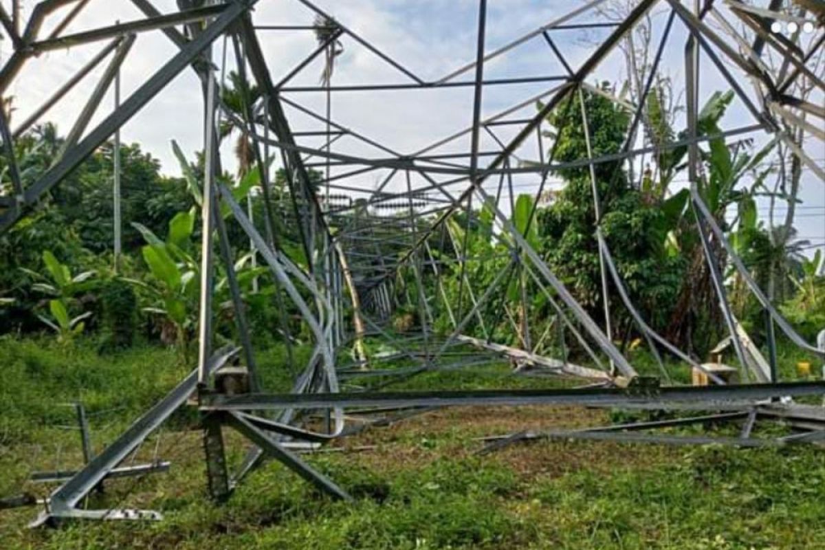 Polisi akhirnya tangkap penadah besi curian tower PLN di Kampar