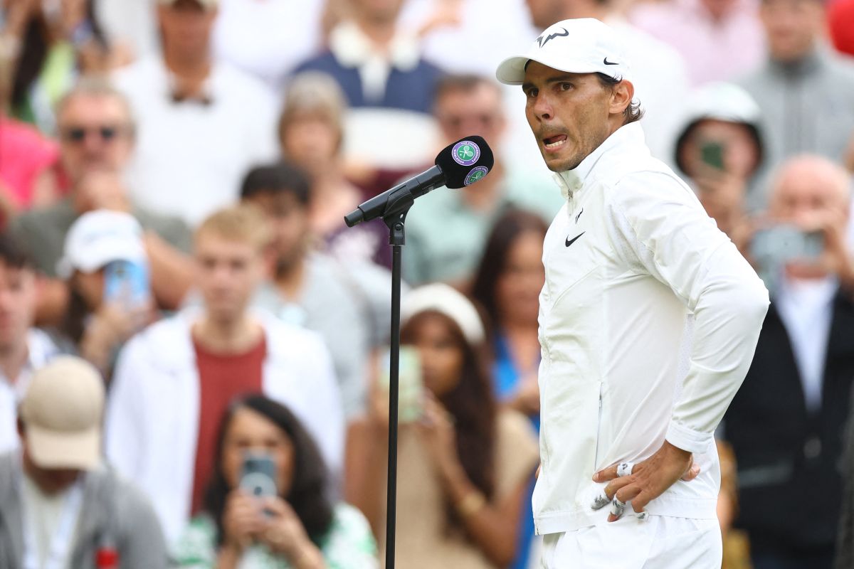 Cedera membuat Nadal ragu bisa mainkan semifinal lawan Kyrgios