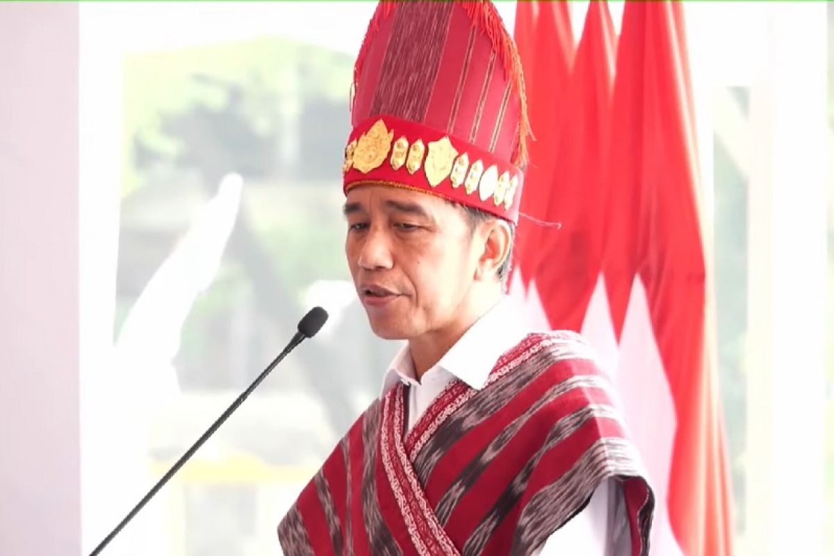 Presiden Jokowi tegaskan pentingnya kemandirian pangan bantu cegah stunting